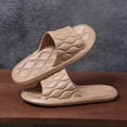 thumbnail image 2 of Fengactive Womens Mens Open Toe House Slippers Textured Footbed Anti Skid Water Resistant Breathable Shower Slides L, 2 of 5