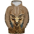 thumbnail image 2 of Lotusprinthandmade (Style 5) Personalized Deer Hunting Hoodie 3D (Lightweight) S-5XL Multicolor (5XL), 3D Printed Hunting Hoodie, 2 of 5
