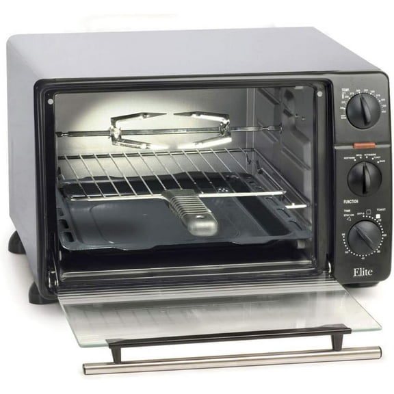 ETO2530M Double French Door Countertop Toaster Oven, Bake, Broil, Toast, Keep Warm, Fits 12" pizza, 25L capacity, Stainless Stee