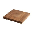 thumbnail image 4 of GROWTH TANK Wooden Stand for Display Ornament Display Stand Vase Stand Strange Stone Base Wooden Riser Display Stand for Office Cafe Home 20cmx20cmx3.7cm, 4 of 9