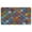Boho Colored Square-3, variant on Boho Retro Brown Diamond Pattern (4) Welcome Doormat for Indoor/Outdoor Entrance Boho Retro Brown Diamond Pattern (4) Decoration Door Mat Kitchen Door Mat Bedroom Doormat 17x30 Inch