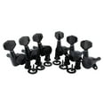 thumbnail image 2 of 6x Lock String Tuning Key Pegs , Gear Ratio 1:18, Metal Alloy Guitar String Tuning Pegs Machine Head para guitarra eléctrica, folk, acústica Chr Negro 6R Hugo clavijas, 2 of 8