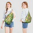 thumbnail image 4 of Cute Kiwi Fruit Hiking Backpack – Watercolor Kiwi Design, Lightweight & Comfortable Outdoor Bag for Hiking, Travel, and Adventures – Kawaii Green Kiwi Print, 4 of 4