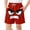 Red, variant on ZACPNCV Boys Swim Trunks Funny Cartoon Face Print Quick Dry Beach Shorts Kids Casual Board Shorts Summer Pool Vacation