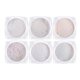 thumbnail image 1 of 6 piezas de polvos para uñas con efecto espejo, polvos metálicos delicados para decoración de uñas para salón de belleza profesional en casa para mujeres, 1 of 12