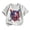 00-Light Gray#429, variant on Kiijoy Toddler Boys Graphic Baseball T-Shirt Casual Short Sleeve T Shirt Tee, Sizes 2-3