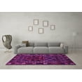 thumbnail image 3 of Ahgly Company Indoor Rectangle Persian Pink Traditional Area Rugs, 7' x 9', 3 of 4