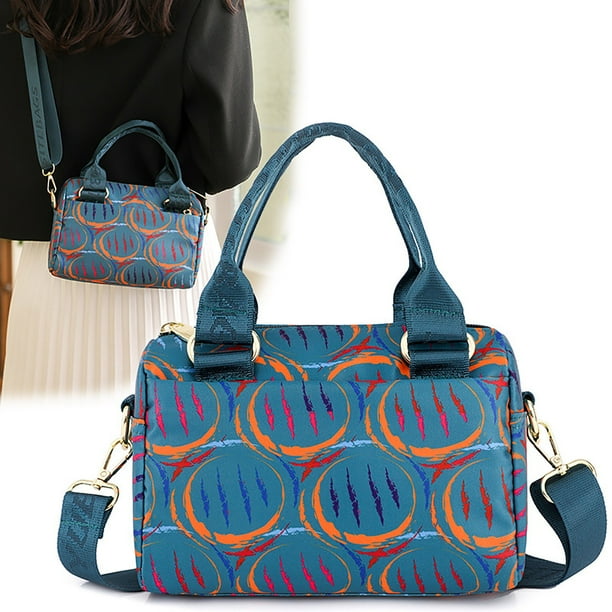 Mochila de viaje de gran capacidad con múltiples bolsillos - Bolsa de nylon resistente al agua para trabajo, escuela y uso diario