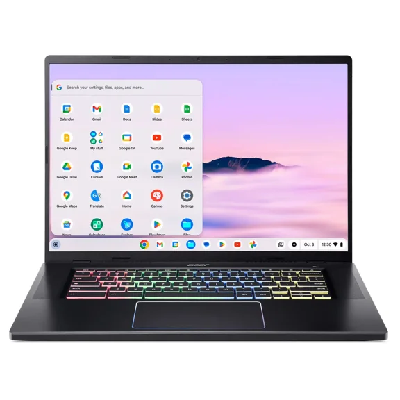Restored Acer Chromebook Plus 516 GE 16" Quad HD+ Laptop Intel 5 120U 8GB RAM 256GB SSD Chrome OS (Refurbished)