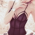 thumbnail image 4 of Mono de verano para mujer con tirantes finos y cuello en V, mono ajustado SG, 4 of 9