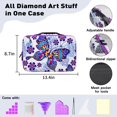 thumbnail image 2 of Estuche de almacenamiento para pintura de diamantes ZORETCO con 60 ranuras y accesorios, 2 of 8