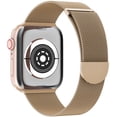 thumbnail image 4 of YuiYuKa Compatible With Apple Watch Bands 38mm 42mm 40mm 44mm 41mm 45mm Ultra 49mm，Adjustable Strap Magnetic Wristbands Milanese Loop Mesh Apple Wristwatches Bands for iwatch series 8 7 6 Se 5 4 3 2 1, 4 of 9