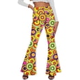 thumbnail image 2 of Deerose Pantalon Taille Haute Extensible Ajusté Évasé Grande Taille pour Femme Confortable et à la Mode, 2 of 6