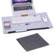 thumbnail image 5 of Organizador de almacenamiento para escritorio de oficina y portátil de fieltro, almohadilla de mesa, nuevo gris claro, 5 of 7