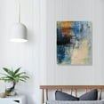 thumbnail image 4 of ARISTURING Canvas Wall Art for Living Room Blue Gold Wall Art Navy Blue Wall Decor Gray Wall Decorations for Living Room Abstract Artwork Paintings for Wall Bathroom Bedroom Home Decor, 4 of 5