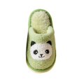 thumbnail image 4 of mgoYE Toddler Slippers Boys Girls Toddler Kids Slippers Bunny Design Indoor Plush Shoes Baby House Slippers|Green 3, 4 of 9