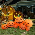 thumbnail image 5 of DearSun Parche de calabaza inflable de Halloween de 7.5 pies de largo, parche de calabaza inflable de Acción de Gracias para otoño, decoración de calabaza, decoración exterior grande para patio de fie, 5 of 5