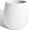 White, variant on Oval Concrete Planters for Outdoor Plants, Large Tall Cement Flower Pots Indoor for Garden, Front Porch, Patio (Gray)