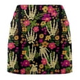 thumbnail image 4 of Halloween Mid Rise Culottes Women's Athleisure Two Piece Culottes with Pockets, 4 of 5
