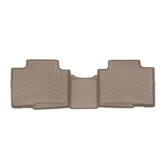 WeatherTech Custom Fit FloorLiners compatible with 2020-2026 Toyota Highlander - 2nd Row, Tan