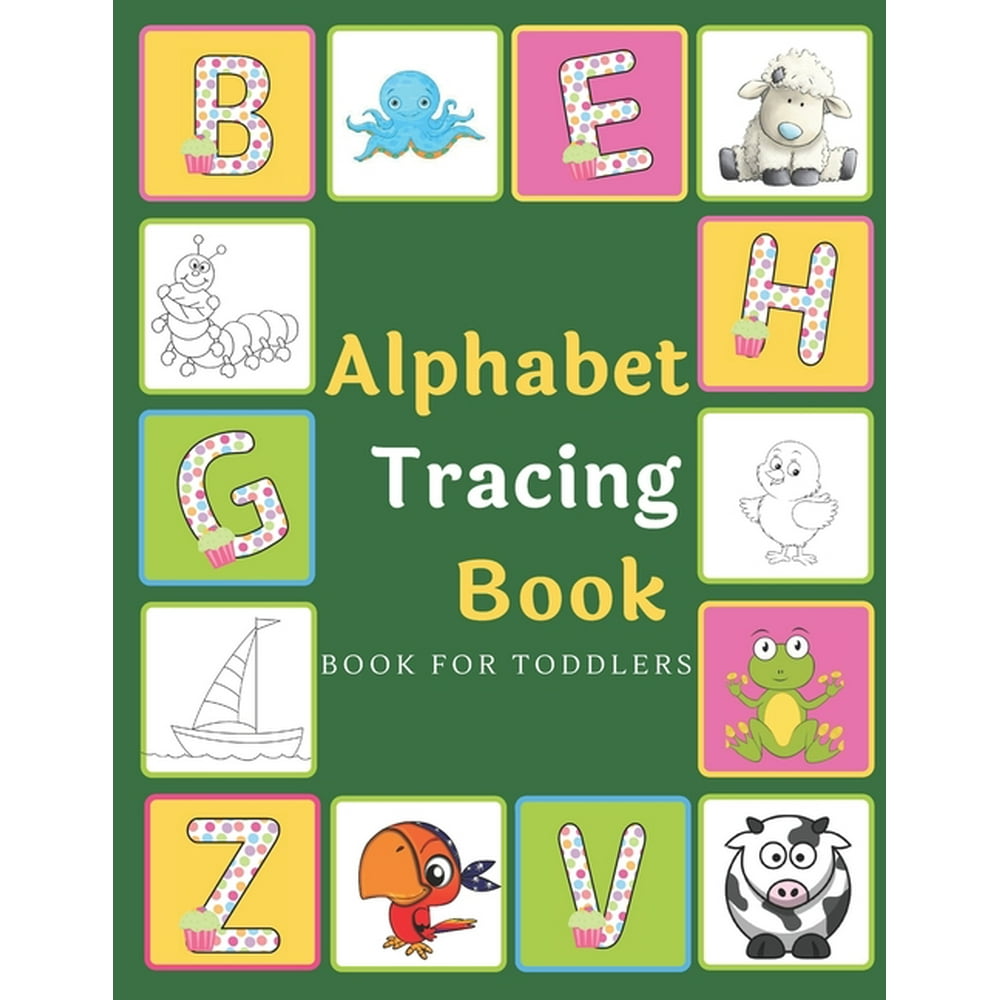 Alphabet Tracing Book ABCD Tracing Books For Children Or Kids Ages 3