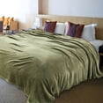 thumbnail image 5 of Yeciiwht Super Soft Warm Solid Warm Fleece Blanket, Comforter Blankets Twin/Twin XL, Reversible Lightweight Microfiber All Season Blanket, 39x59in, 5 of 6