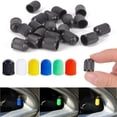 thumbnail image 2 of 10 tapas de válvula de neumático de plástico para coche, cubierta a prueba de polvo para coche, motocicleta, bicicleta, tapa de vástago de válvula de neumático de rueda universal, accesorios para auto, 2 of 5
