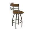 thumbnail image 2 of 860 Hunter 36" Swivel Bar Stool with Bronze Finish and Canter Thatch Seat and Back, 2 of 5