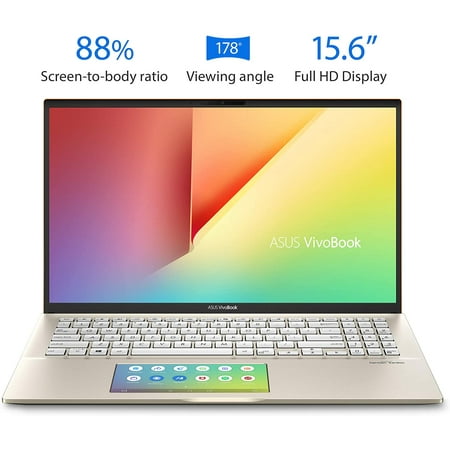 Restored ASUS VivoBook S15 S532 Laptop, 15.6” FHD, Intel i5-10210U CPU, 8GB RAM, 512GB PCIe SSD, Windows 10 Home, IR Camera, S532FA-DH55-GN, Moss Green-Metal (Refurbished)