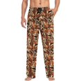 thumbnail image 4 of Top-kevin Usa Flags Waving Pajama Pants Mens Lounge Pants Super Soft Men Pajama Bottoms with Drawstring Pockets Size S, 4 of 13