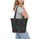 thumbnail image 2 of Balery Multicolored Butterflies Bolsa de Hombro con Diseño, Bolsa Grande y Duradera, Bolsa Versátil para Compras, 2 of 6