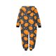 thumbnail image 3 of Family Halloween Pjs Matching Sets Pumpkins Printed Long Sleeve One-Piece Hooded Jumpsuit Winter Jumpsuit with Pockets, 3 of 3