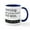 White/Navy Inside, variant on CafePress - I Fought A Brain Tumor Mugs - 11 oz Ceramic Mug - Novelty Coffee Tea Cup