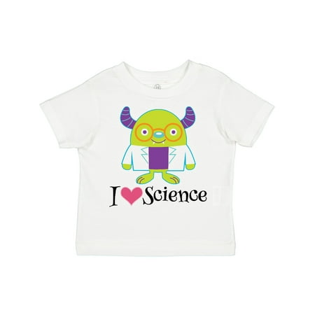 

Inktastic Scientist I Love Science Future Childs Shirt Gift Toddler Boy or Toddler Girl T-Shirt