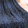 thumbnail image 3 of Dark Blue Christmas Snowflake Pattern Blanket,Comfortable Soft Flannel Throw Blanket,All Season,Warm Lightweight Blankets for Sofa Bed Couch Living Room Chair,30"x40", 3 of 4