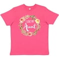 thumbnail image 3 of Inktastic I Love my Aunt- flower circle Youth T-Shirt, 3 of 5