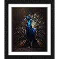 thumbnail image 2 of Maki 26x31 Black Ornate Wood Framed With Double Matting Wall Art Titled - The Showoff Ii, 2 of 6