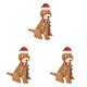 thumbnail image 2 of Adornos Navideños Con Figura Perro LED Fiesta Al Aire Libre 3 Uds., 2 of 4