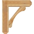 thumbnail image 3 of Ekena Millwork 6"W x 28"D x 32"H Legacy Craftsman Rough Sawn Bracket, Western Red Cedar, 3 of 4