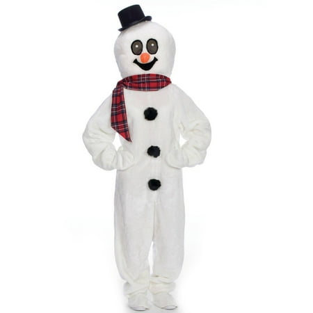 Snowman Suit Men's Adult Halloween Costume, Large