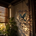 thumbnail image 4 of Graceful Hummingbird Wind Chime for Outside, Acrylic Sun Catcher Windchime, Colorful Bird Outdoor Yard Decor, Memorial Gardening Gift for Women Grandma, 4 of 7