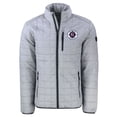 thumbnail image 2 of Men's-Cutter & Buck  Gray New England Revolution Big & Tall Rainier PrimaLoft Eco Insulated Full-Zip Puffer Jacket, 2 of 3