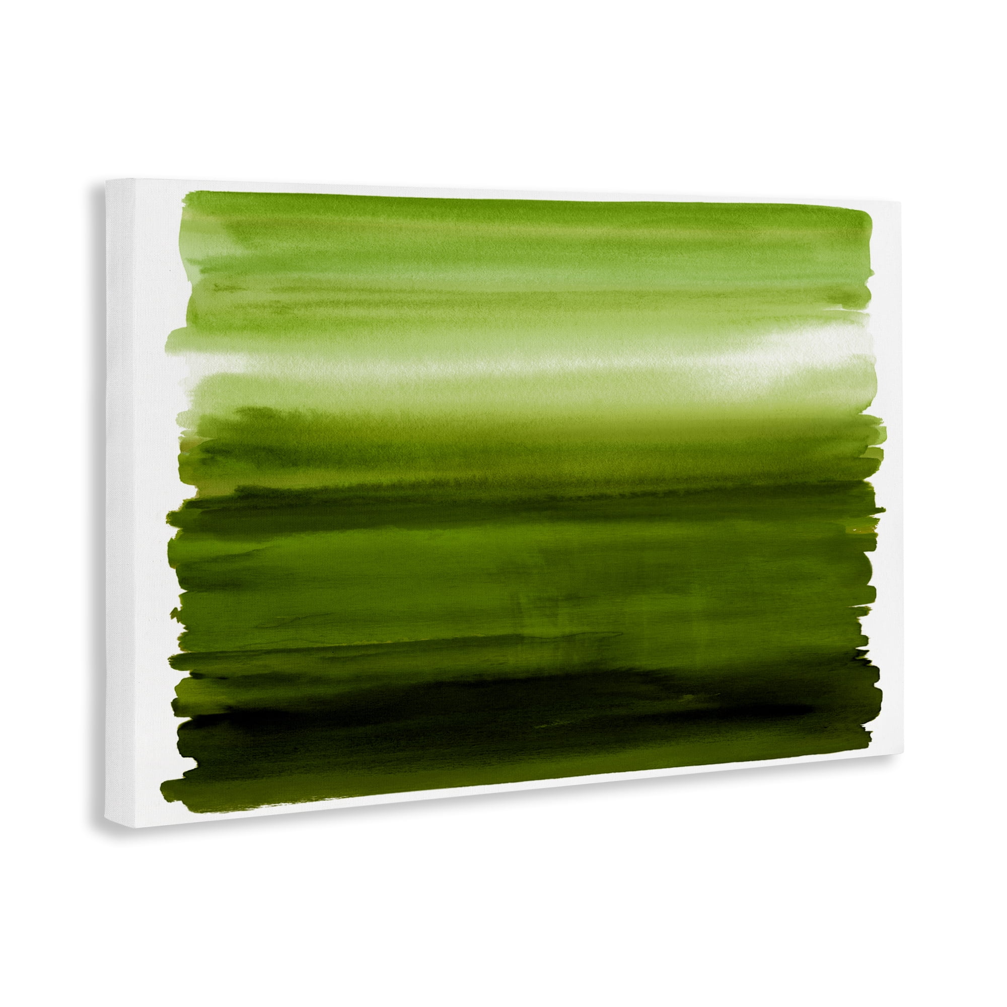 Stupell Industries Ombre Green Gradient Canvas Wall Art, design by Allie Corbin