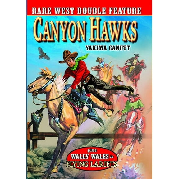 Canyon Hawks / Flying Lariats (DVD), Alpha Video, Western