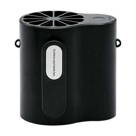 

Mini Waist Fan Portable Fan 3 Speeds Strong Airflow Fan Clip Wearable 9CX2 R1U9
