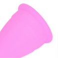 thumbnail image 2 of 10pcs Flexible Reusable Period Cup Set Women Portable Soft Silicone Heart Shaped Stem Menstrual Cup Purple, 2 of 4