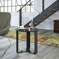 thumbnail image 3 of Madison 2.0- 23.85" Round Accent End Table in Black Gloss, 3 of 5