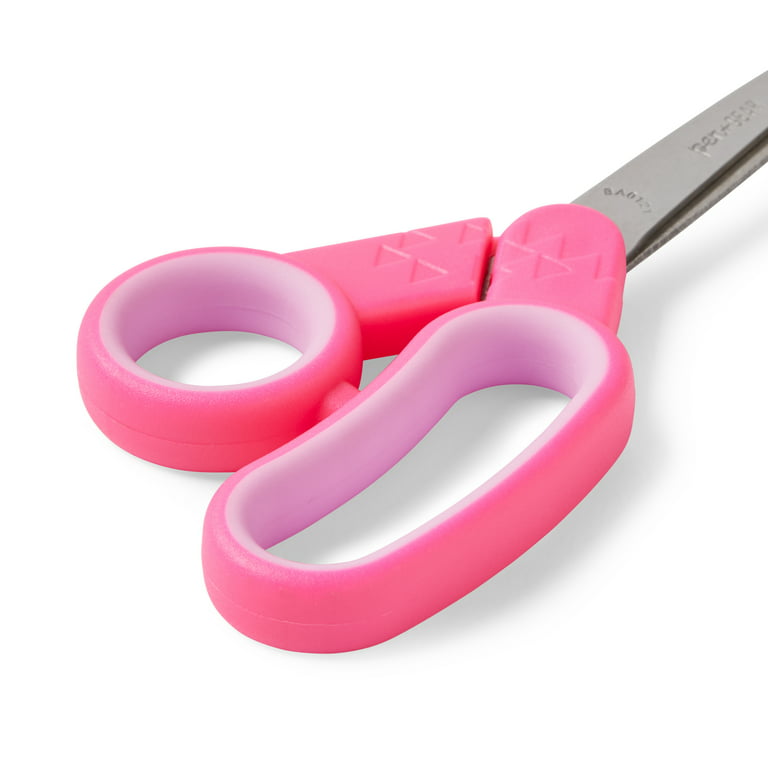 Wholesale Cushion Grip Safety Scissors - 5, Pink, Blue - DollarDays