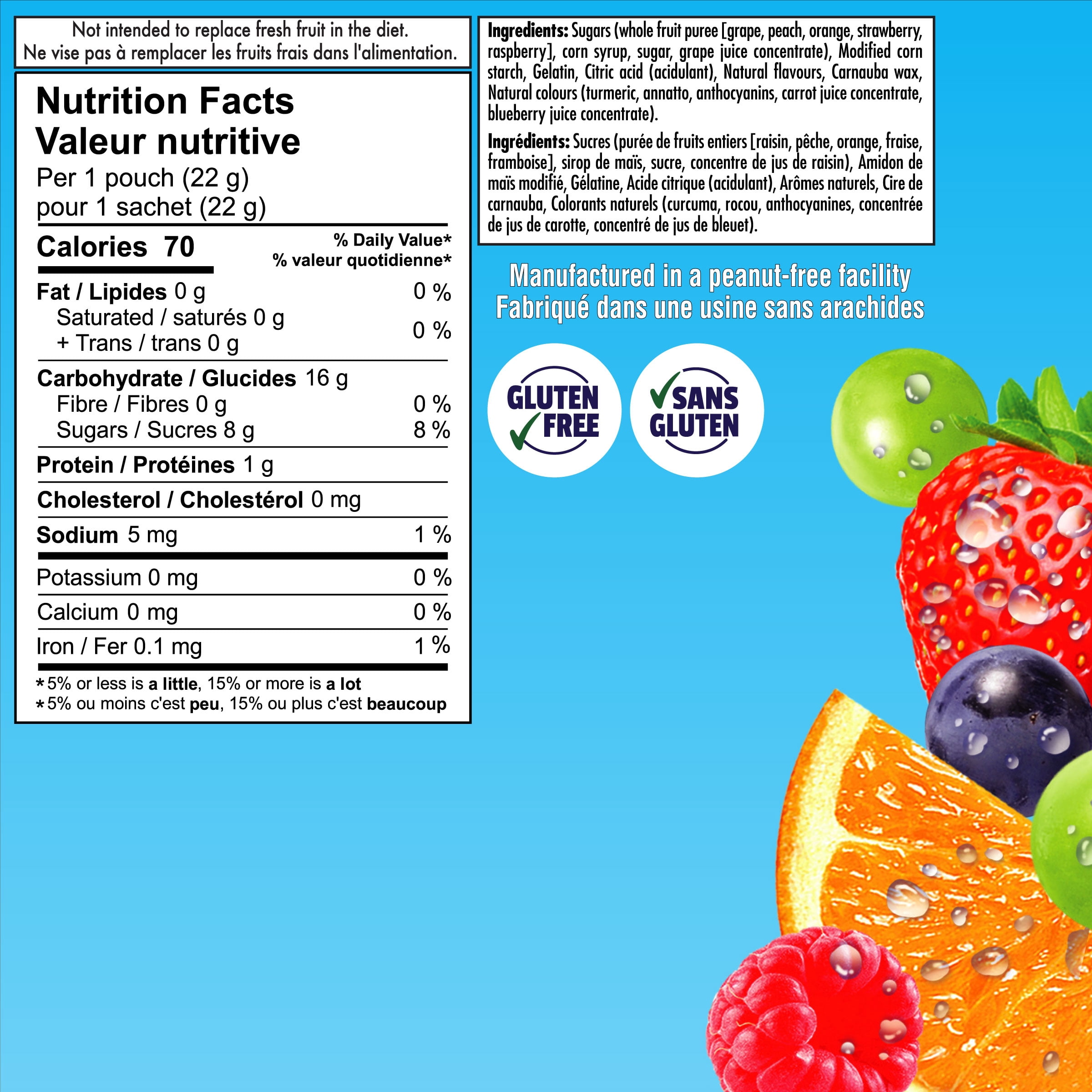 Welch's Fruit Snacks, Mixed Fruit, 28 Packets Snack Box, Gluten Free