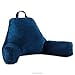 thumbnail image 3 of Linenspa Soft Velour Cover Shredded Foam Reading Pillow, X-Large, Navy, 3 of 4
